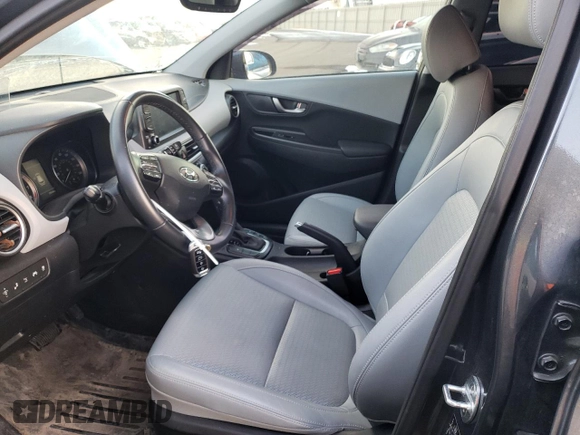 2020 Hyundai Kona Ultimate with VIN KM8K5CA50LU492060, listed as a Copart auction lot 71581672 with 25,568 mi miles. Bid and sale history available at carsss.com. Image 7.