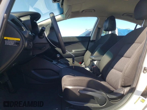 2016 Kia Forte LX with VIN KNAFK4A60G5614913, listed as a Copart auction lot 47882165 with 85,573 mi miles and Salvage Title. Bid and sale history available at carsss.com. Image 7.
