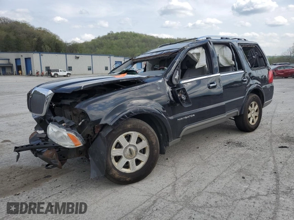 2004 Lincoln Navigator Luxury with VIN 5LMFU28R54LJ09239, listed as a Copart auction lot 55141205 with Not provided miles and Salvage title. Bid and sale history available at DreamBid. Image 1.