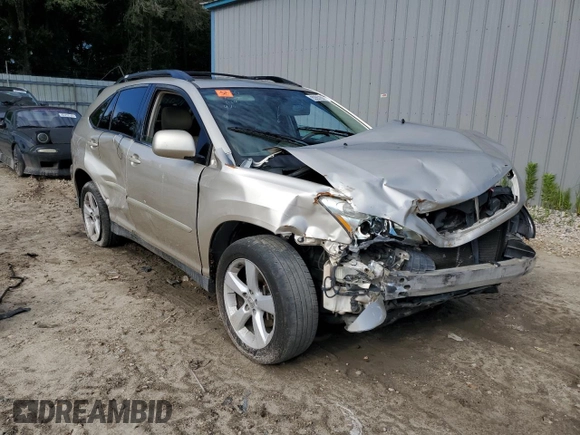 2006 Lexus RX 330 with VIN 2T2GA31U76C046515, listed as a Copart auction lot 63557655 with 302,374 mi miles and Salvage title. Bid and sale history available at DreamBid. Image 4.