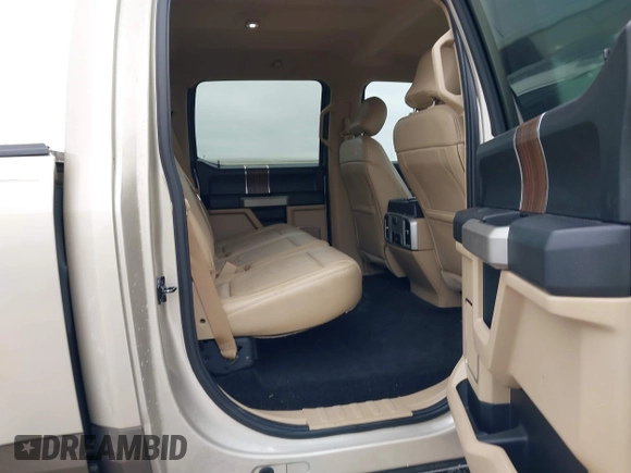 2017 Ford F-150 XL with VIN 1FTEW1EF8HKD80633, listed as a IAAI auction lot 41603566 with 122,028 mi miles. Bid and sale history available at carsss.com. Image 8.