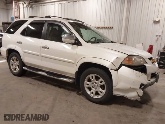 2005 Acura MDX Touring with VIN 2HNYD18955H532941, listed as a IAAI auction lot 41680581 with 238,112 mi miles. Bid and sale history available at carsss.com. Image 1.