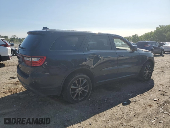 2018 Dodge Durango GT z VIN 1C4RDJDG0JC282214, wystawiony jako Copart lot #59121045 z przebiegiem 215 230 mil mil oraz Czysty tytuł • Clean title. Historia ofert i sprzedaży dostępna na DreamBid. Obrazek 3.