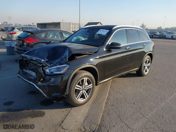 2020 Mercedes-Benz GLC with VIN W1N0G8DB8LF768664, listed as a IAAI auction lot 41306145 with 71,497 mi miles. Bid and sale history available at carsss.com. Image 17.