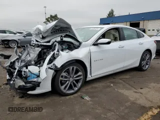 2022 Chevrolet Malibu Premier with VIN 1G1ZE5SX3NF192592, listed as a Copart auction lot 81694424 with Not Provided miles and Clean Title. Bid and sale history available at DreamBid. Image 1.