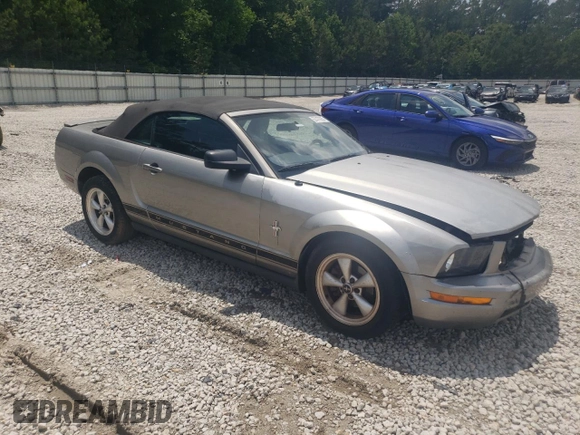 2008 Ford Mustang Deluxe with VIN 1ZVHT84NX85127400, listed as a Copart auction lot 57470935 with 262,852 mi miles and Salvage title. Bid and sale history available at DreamBid. Image 4.