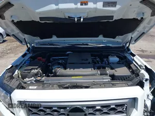 2024 Nissan Frontier SV with VIN 1N6ED1EJ0RN634679, listed as a IAAI auction lot 42075250 with 2,296 mi miles and . Bid and sale history available at DreamBid. Image 10.
