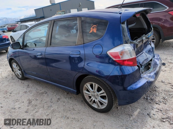 2009 Honda Fit Sport with VIN JHMGE88479S041893, listed as a Copart auction lot 50742275 with 93,206 mi miles and Salvage Title. Bid and sale history available at carsss.com. Image 2.