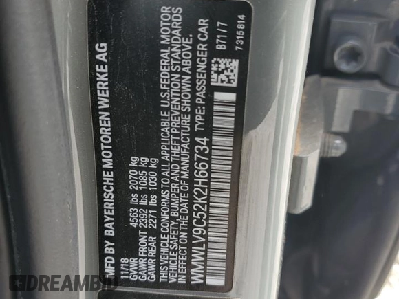 2019 MINI Clubman John Cooper Works with VIN WMWLV9C52K2H66734, listed as a Copart auction lot 73115944 with 93,084 mi miles and Salvage Title. Bid and sale history available at carsss.com. Image 14.