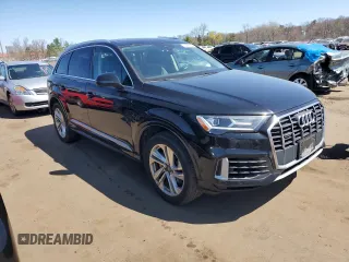 2020 Audi Q7 Premium Plus with VIN WA1LXAF73LD003064, listed as a Copart auction lot 52695705 with 90,564 mi miles and Clean Title. Bid and sale history available at carsss.com. Image 4.