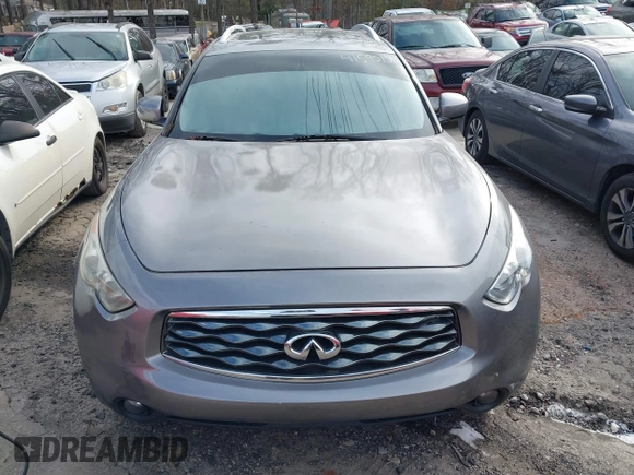 2010 Infiniti FX35 with VIN JN8AS1MW6AM850569, listed as a IAAI auction lot 41595154 with 131,712 mi miles. Bid and sale history available at carsss.com. Image 11.