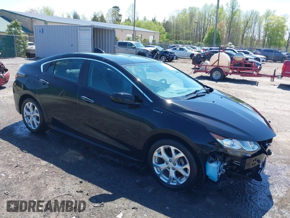 2017 Chevrolet Volt Premier with VIN 1G1RB6S55HU140796, listed as a IAAI auction lot 41968805 with 128,848 mi miles. Bid and sale history available at carsss.com. Image 1.