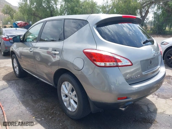 2012 Nissan Murano LE with VIN JN8AZ1MU1CW109375, listed as a IAAI auction lot 42009477 with 165,842 mi miles. Bid and sale history available at carsss.com. Image 3.