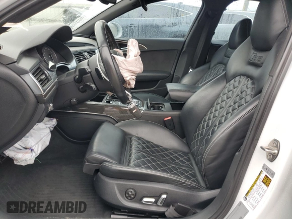 2018 Audi S6 Premium Plus with VIN WAUFFAFCXJN006695, listed as a Copart auction lot 50728445 with 69,604 mi miles and Salvage Title. Bid and sale history available at carsss.com. Image 7.