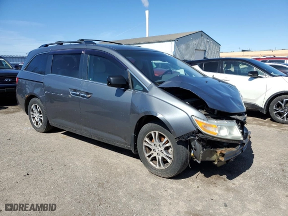 2011 Honda Odyssey EX with VIN 5FNRL5H46BB508819, listed as a Copart auction lot 50649455 with 0 mi miles and Clean Title. Bid and sale history available at carsss.com. Image 4.