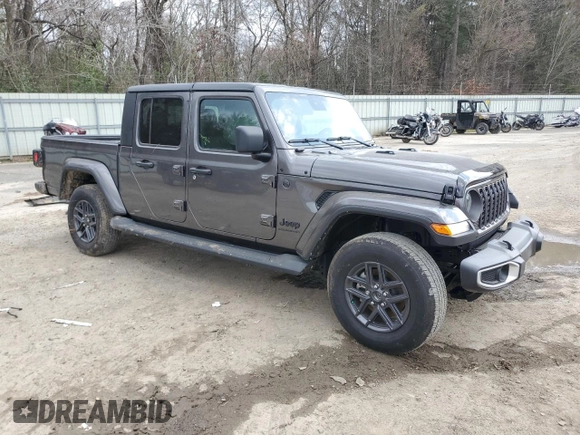 2024 Jeep Gladiator Sport S z VIN 1C6HJTAG5RL127813, wystawiony jako Copart lot #43997775 z przebiegiem 13 932 mil mil oraz Szkoda całkowita • Salvage title. Historia ofert i sprzedaży dostępna na DreamBid. Obrazek 4.