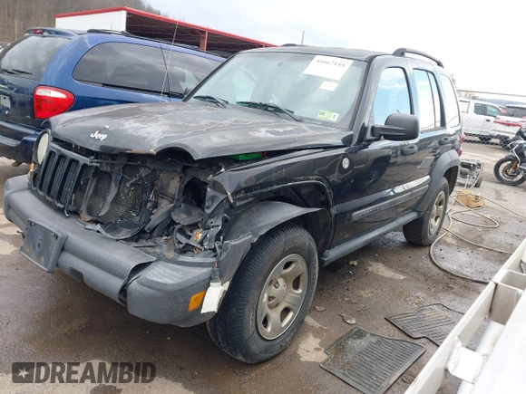 2007 Jeep Liberty Sport with VIN 1J8GL48K47W665227, listed as a IAAI auction lot 41667155 with 178,306 mi miles and . Bid and sale history available at DreamBid. Image 17.
