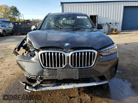 2023 BMW X3 sDrive30i with VIN 5UX43DP08P9P68948, listed as a Copart auction lot 81995894 with Not Provided miles and Clean Title. Bid and sale history available at DreamBid. Image 5.