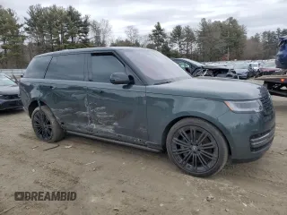 2023 Land Rover Range Rover with VIN SALK1BE71PA024084, listed as a Copart auction lot 48036765 with 17,187 mi miles and Salvage Title. Bid and sale history available at DreamBid. Image 4.