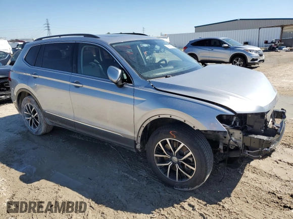 2021 Volkswagen Tiguan SE z VIN 3VV2B7AX9MM130337, wystawiony jako Copart lot #48201245 z przebiegiem 42 732 mil mil oraz Czysty tytuł • Clean title. Historia ofert i sprzedaży dostępna na DreamBid. Obrazek 4.