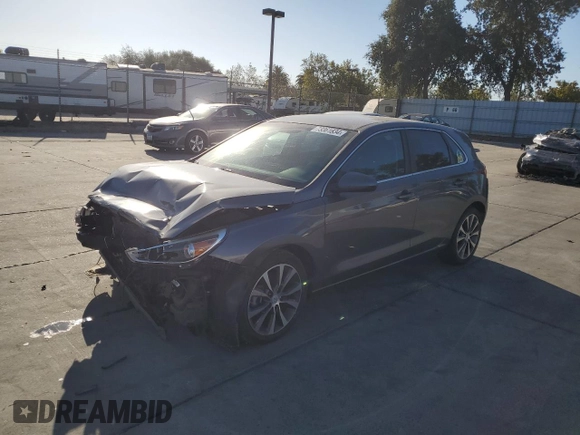 2018 Hyundai Elantra GT with VIN KMHH35LE9JU023264, listed as a Copart auction lot 73361834 with 67,320 mi miles and Salvage Title. Bid and sale history available at carsss.com. Image 1.