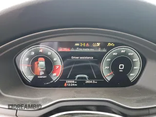 2021 Audi A5 Sportback S line Premium Plus z VIN WAUFACF58MA019744, wystawiony jako Copart lot #54306605 z przebiegiem 59 998 mil mil oraz Szkoda całkowita • Salvage title. Historia ofert i sprzedaży dostępna na DreamBid. Obrazek 9.