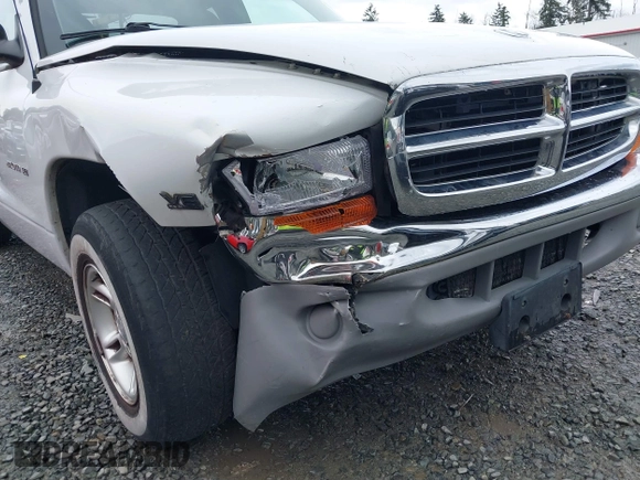 1997 Dodge Dakota with VIN 1B7GL23X8VS159578, listed as a IAAI auction lot 41778315 with 89,750 mi miles. Bid and sale history available at carsss.com. Image 6.