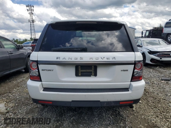 2013 Land Rover Range Rover Sport HSE with VIN SALSF2D4XDA813953, listed as a Copart auction lot 58023965 with 88,114 mi miles and Salvage title. Bid and sale history available at DreamBid. Image 6.