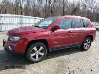 2016 Jeep Compass High Altitude Edition with VIN 1C4NJDEB7GD653853, listed as a Copart auction lot 43242863 with 73,977 mi miles. Bid and sale history available at carsss.com. Image 1.