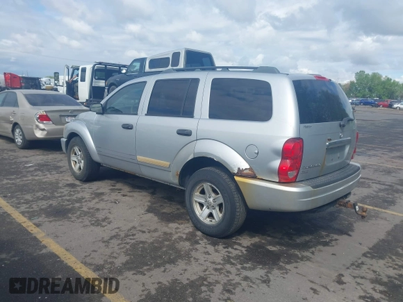 2005 Dodge Durango SLT with VIN 1D4HB48N05F524163, listed as a IAAI auction lot 42153425 with 241,353 mi miles and . Bid and sale history available at DreamBid. Image 3.