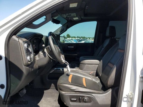 2020 GMC Sierra 1500 AT4 with VIN 3GTP9EEL6LG215869, listed as a Copart auction lot 58858723 with 39,864 mi miles and Salvage Title. Bid and sale history available at carsss.com. Image 7.