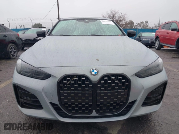 2023 BMW 4 Series 430i with VIN WBA53AP09PCM33735, listed as a IAAI auction lot 41547279 with 28,822 mi miles and . Bid and sale history available at DreamBid. Image 13.