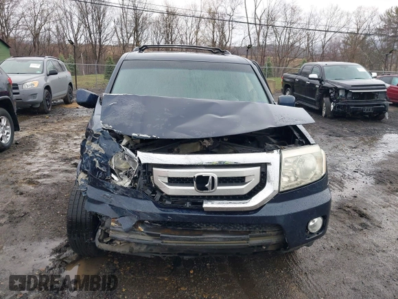 2009 Honda Pilot EX-L with VIN 5FNYF48699B055062, listed as a IAAI auction lot 41967409 with 300,781 mi miles and . Bid and sale history available at carsss.com. Image 12.