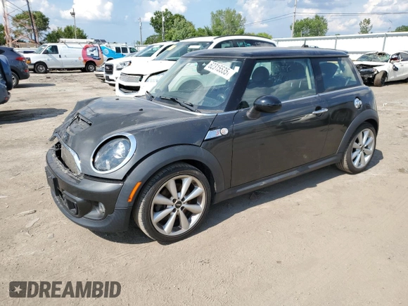2012 MINI Hardtop S with VIN WMWSV3C53CTY25517, listed as a Copart auction lot 62315535 with 50,680 mi miles and Salvage title. Bid and sale history available at DreamBid. Image 1.