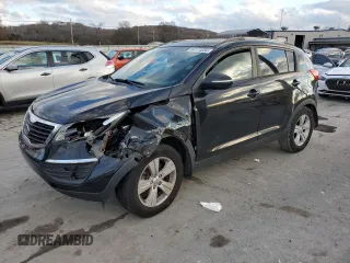2012 Kia Sportage LX with VIN KNDPB3A25C7243454, listed as a Copart auction lot 84174664 with 219,275 mi miles and Clean Title. Bid and sale history available at carsss.com. Image 1.