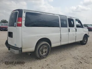 2011 Chevrolet Express Passenger 1LT with VIN 1GAZG1FGXB1106362, listed as a Copart auction lot 55584285 with 250,862 mi miles and Salvage title. Bid and sale history available at DreamBid. Image 3.