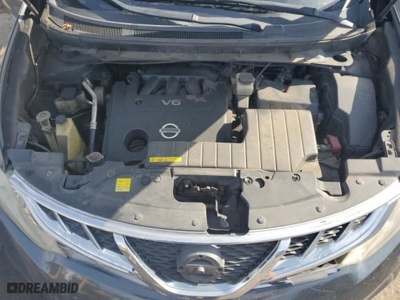 2011 Nissan Murano SV with VIN JN8AZ1MW2BW169892, listed as a Copart auction lot 46628735 with 164,409 mi miles and Salvage Title. Bid and sale history available at carsss.com. Image 13.