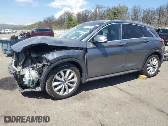 2019 Infiniti QX50 Essential с VIN 3PCAJ5M33KF116381, выставлен на аукционе Copart как лот 56003005 с пробегом 49 932 миль миль и Списание • Salvage title. История ставок и продаж доступна на DreamBid. Изображение 1.
