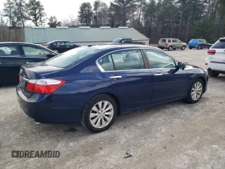 2014 Honda Accord Sedan EX-L with VIN 1HGCR2F8XEA075240, listed as a Copart auction lot 50204485 with 153,263 mi miles and Clean Title. Bid and sale history available at carsss.com. Image 3.