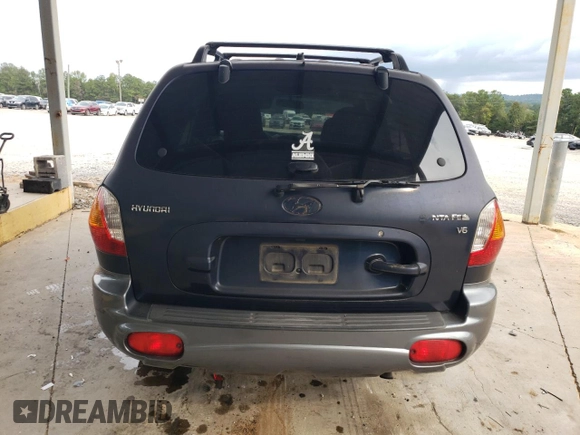 2004 Hyundai Santa Fe GLS with VIN KM8SC13D84U748073, listed as a Copart auction lot 74749424 with 216,354 mi miles and Salvage Title. Bid and sale history available at carsss.com. Image 6.