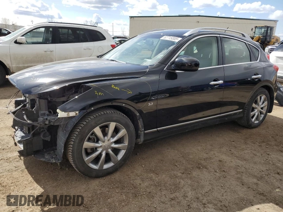 2014 Infiniti QX50 Journey with VIN JN1BJ0HR1EM192122, listed as a Copart auction lot 52715555 with 98,047 mi miles and Salvage Title. Bid and sale history available at carsss.com. Image 1.