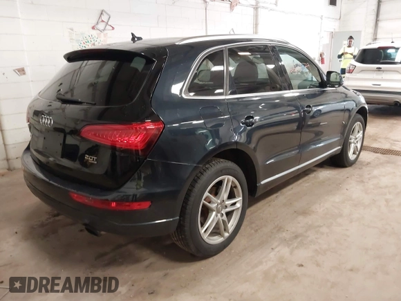 2013 Audi Q5 Premium Plus with VIN WA1LFAFP3DA045644, listed as a IAAI auction lot 42623579 with 188,531 mi miles and . Bid and sale history available at DreamBid. Image 4.