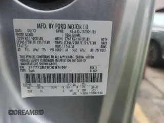 2013 Ford F-250 XL with VIN 1FT7X2BT6DEB36591, listed as a IAAI auction lot 42763197 with 330,968 mi miles and . Bid and sale history available at DreamBid. Image 13.
