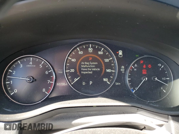 2020 Mazda CX-30 with VIN 3MVDMABL7LM135463, listed as a Copart auction lot 84154914 with 60,708 mi miles and Salvage Title. Bid and sale history available at DreamBid. Image 9.