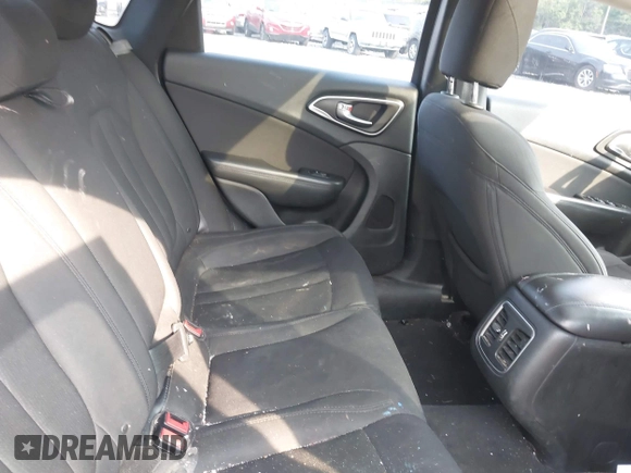 2015 Chrysler 200 Limited with VIN 1C3CCCAB9FN558368, listed as a IAAI auction lot 42510623 with 105,458 mi miles and . Bid and sale history available at DreamBid. Image 8.