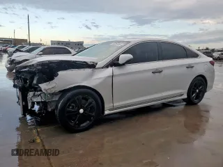 2018 Hyundai Sonata SEL with VIN 5NPE34AF7JH609811, listed as a Copart auction lot 54253855 with 129,435 mi miles and Clean Title. Bid and sale history available at DreamBid. Image 1.