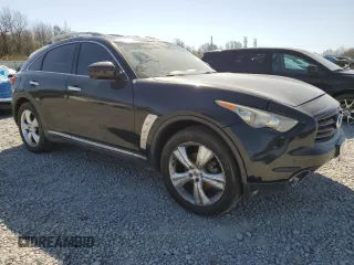 2010 Infiniti FX with VIN JN8AS1MU0AM802905, listed as a Copart auction lot 47649835 with Not Provided miles and Clean Title. Bid and sale history available at DreamBid. Image 4.