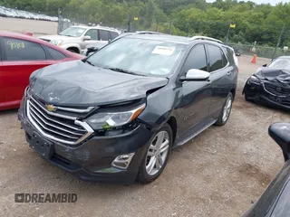 2018 Chevrolet Equinox Premier with VIN 2GNAXWEX5J6202082, listed as a IAAI auction lot 40008794 with 110,735 mi miles and . Bid and sale history available at carsss.com. Image 18.