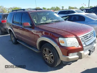 2010 Ford Explorer Eddie Bauer z VIN 1FMEU6EE5AUA98532, wystawiony jako IAAI lot #41834357 z przebiegiem 160 024 mil mil oraz . Historia ofert i sprzedaży dostępna na DreamBid. Obrazek 1.