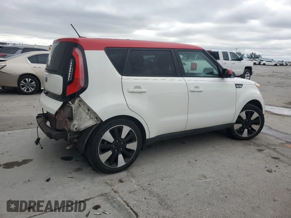 2017 Kia Soul + with VIN KNDJP3A52H7446245, listed as a Copart auction lot 52101315 with 73,666 mi miles and Salvage Title. Bid and sale history available at carsss.com. Image 3.